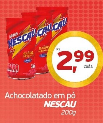 Cometa Supermercados Achocolatado em po Nescau 200g oferta