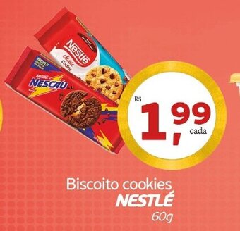 Cometa Supermercados Biscoito Cookies Nestle 60g oferta