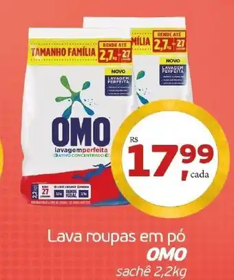 Cometa Supermercados Lava roupas em po Omo sache 2.2kg oferta