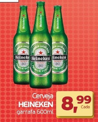 Cometa Supermercados Cerveja Heineken 600ml oferta