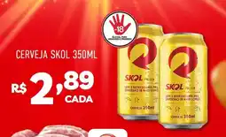Ricoy Supermercados Cerveja skol oferta