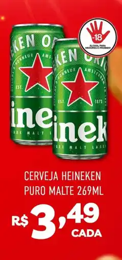 Ricoy Supermercados Cerveja heineken puro malte oferta
