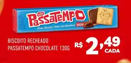 Ricoy Supermercados Biscoito recheado passatempo chocolate oferta