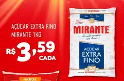 Ricoy Supermercados Açúcar extra fino mirante oferta