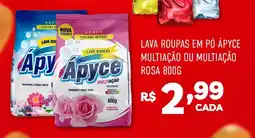 Ricoy Supermercados Lava roupas em pó ápyce multiação ou multiação rosa oferta