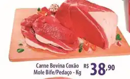 Rede DAS Carne Bovina Coxão Mole Bife/Pedaço oferta
