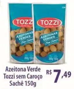 Rede DAS Azeitona Verde Tozzi sem Caroço Sachê oferta