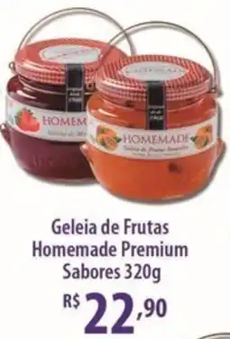 Rede DAS Geleia de Frutas Homemade Premium Sabores oferta