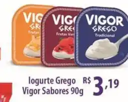 Rede DAS logurte Grego Vigor Sabores oferta