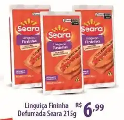 Rede DAS Linguiça Fininha Defumada Seara oferta