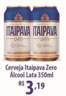 Rede DAS Cerveja Itaipava Zero Álcool Lata oferta