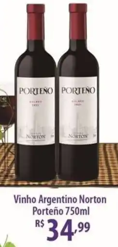 Rede DAS Vinho Argentino Norton Porteño oferta