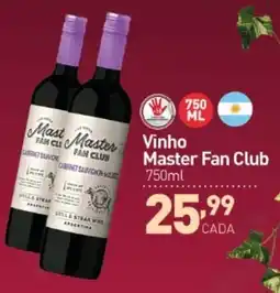 Rede Bom Lugar Vinho Master Fan Club oferta