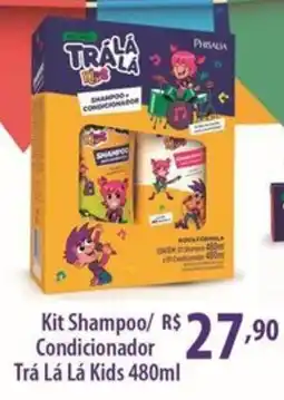 Rede DAS Kit Shampoo/ Condicionador Trá Lá Lá Kids oferta