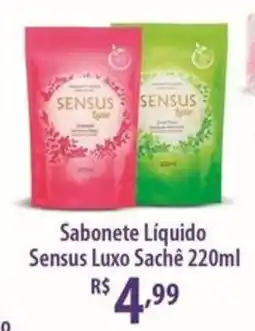 Rede DAS Sabonete Líquido Sensus Luxo Sachê oferta