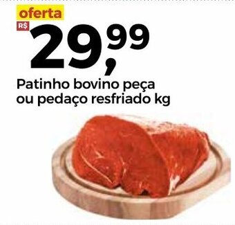 Frangolândia Patinho Bovino peca ou pedaco resfriado 1kg oferta