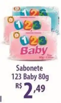 Rede DAS Sabonete 123 Baby oferta