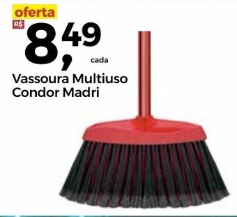 Frangolândia Vassoura multiuso Condor Madri oferta