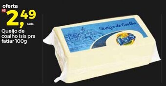 Frangolândia Queijo de coalho Isis para fatiar 100g oferta
