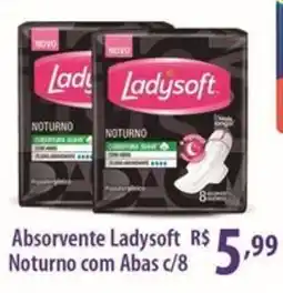 Rede DAS Absorvente Ladysoft Noturno com Abas oferta