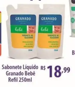 Rede DAS Sabonete Líquido Granado Bebê Refil oferta