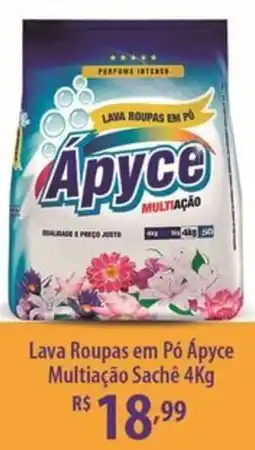 Rede DAS Lava Roupas em Pó Ápyce Multiação Sachê oferta