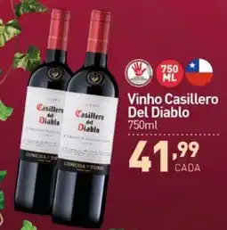 Rede Bom Lugar Vinho Casillero Del Diablo oferta