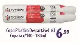 Rede DAS Copo Plástico Descartável Copaza oferta
