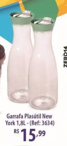 Rede DAS Garrafa Plasútil New York oferta
