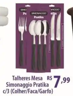 Rede DAS Talheres Mesa Simonaggio Pratika oferta