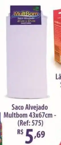 Rede DAS Saco Alvejado Multbom oferta