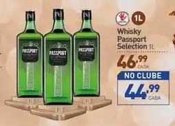 Rede Bom Lugar Whisky Passport Selection oferta