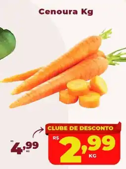 Rede uniforça Cenoura oferta