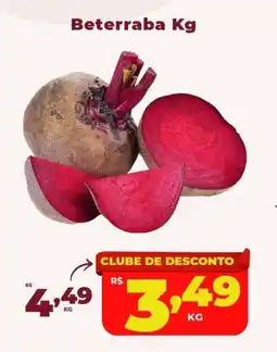 Rede uniforça Beterraba oferta