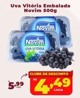 Rede uniforça Uva Vitória Embalada Novim oferta