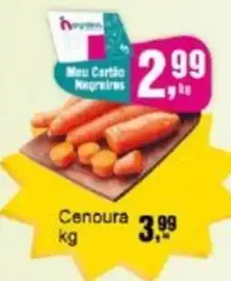 Negreiros Cenoura oferta