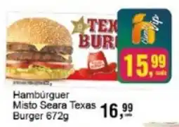 Negreiros Hambúrguer Misto Seara Texas Burger oferta