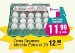 Negreiros Ovos Brancos Modelo Extra c/ 20 oferta