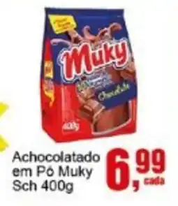 Negreiros Achocolatado em Pó Muky Sch oferta