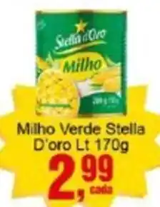 Negreiros Milho Verde Stella D'oro Lt oferta