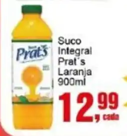 Negreiros Suco Prats Integral Prats Laranja oferta