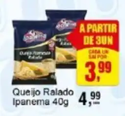 Negreiros Queijo Ralado Ipanema oferta