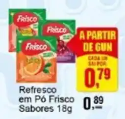 Negreiros Refresco em Pó Frisco Sabores oferta