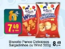 Negreiros Biscoito Panco Deliciosos Salgadinhos ou Wind oferta