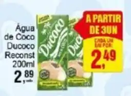 Negreiros Agua de Coco Ducoco Reconst oferta