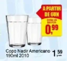 Negreiros Copo Nadir Americano 2010 oferta