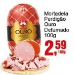 Negreiros Mortadela Perdigão Ouro Defumado oferta