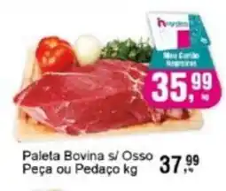 Negreiros Paleta Bovina s/ Osso Peça ou Pedaço oferta