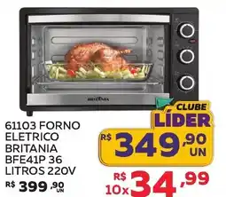 Lider Atacadista 61103 Forno Eletrico Britania BFE41 220V oferta