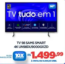 DB Supermercados Tv 98 Samsung Smart 4K UN98DU9000GXZD oferta